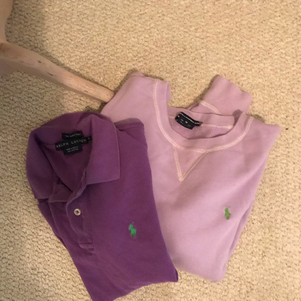 Ralph Lauren 2pc lot of women s M camp gear